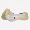 LeMieux Pro Lambskin Half Pad - White/Natural
