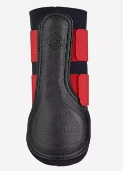 LeMieux Grafter Brushing Boots - Chilli Red -Equestrian Equipment Shop graftchilli4