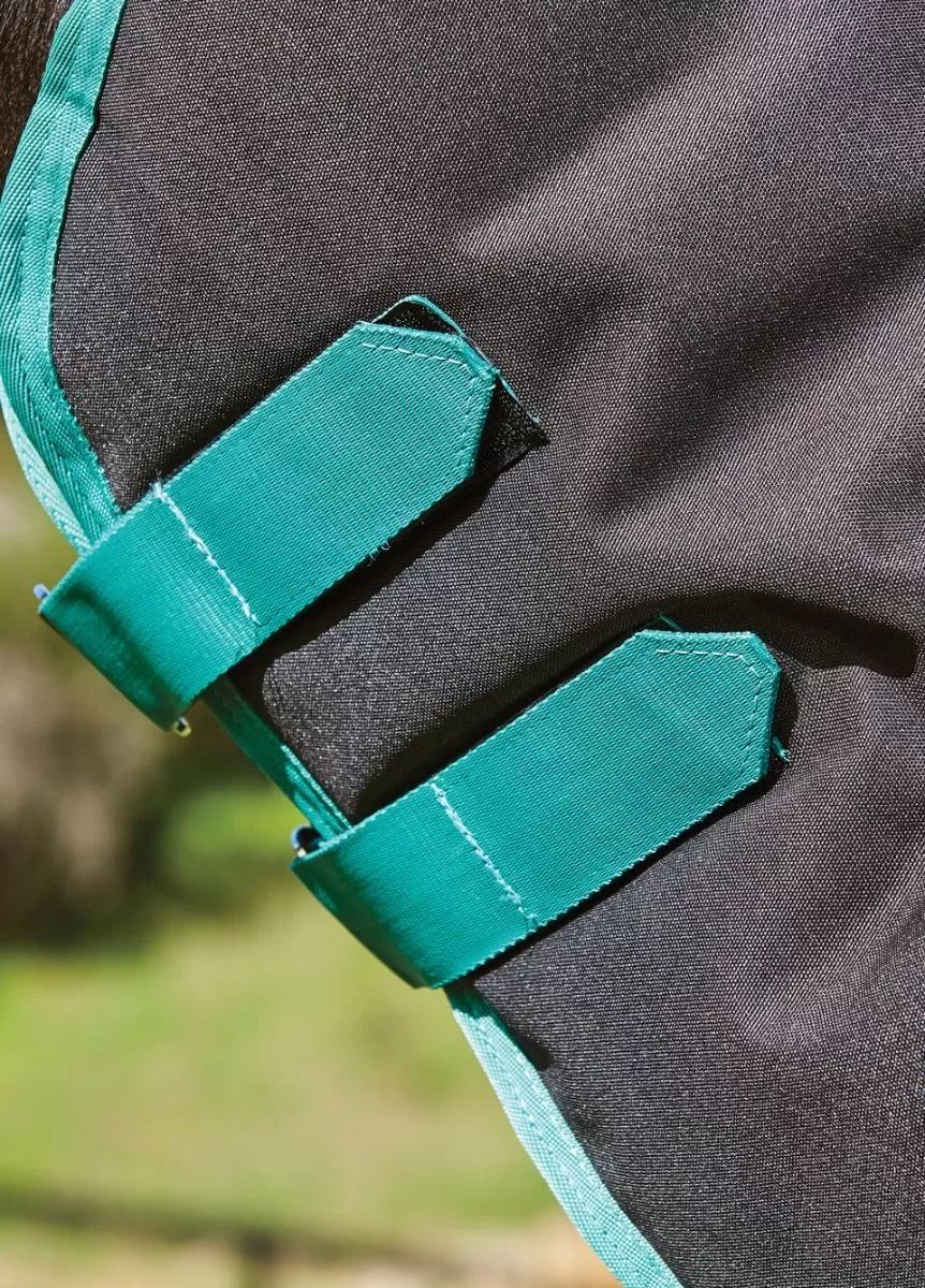 Weatherbeeta Green-Tec 900D Detach-A-Neck Heavy Turnout - Black/Bottle Green 5 Weatherbeeta Green-Tec 900D Detach-A-Neck Heavy Turnout - Black/Bottle Green - Image 5