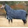 Rhino Plus Vari-Layer Turnout Medium - Navy Check/Teal