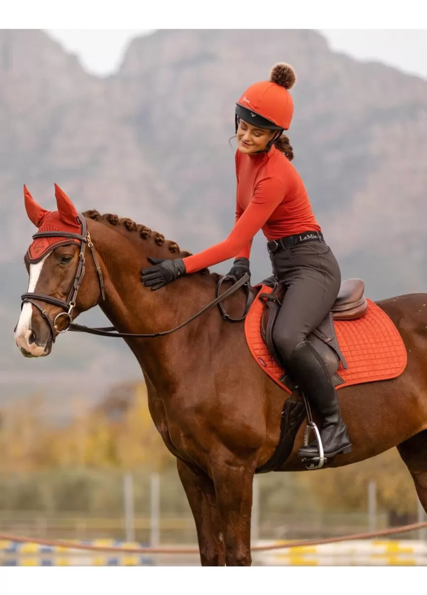 LeMieux Suede CC Square - Sienna 3 LeMieux Suede CC Square - Sienna - Image 3