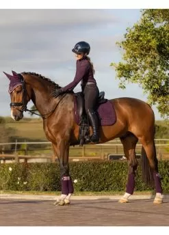 LeMieux Suede Dressage Square - Fig -Equestrian Equipment Shop lemieux dressage pad fig 3rdy