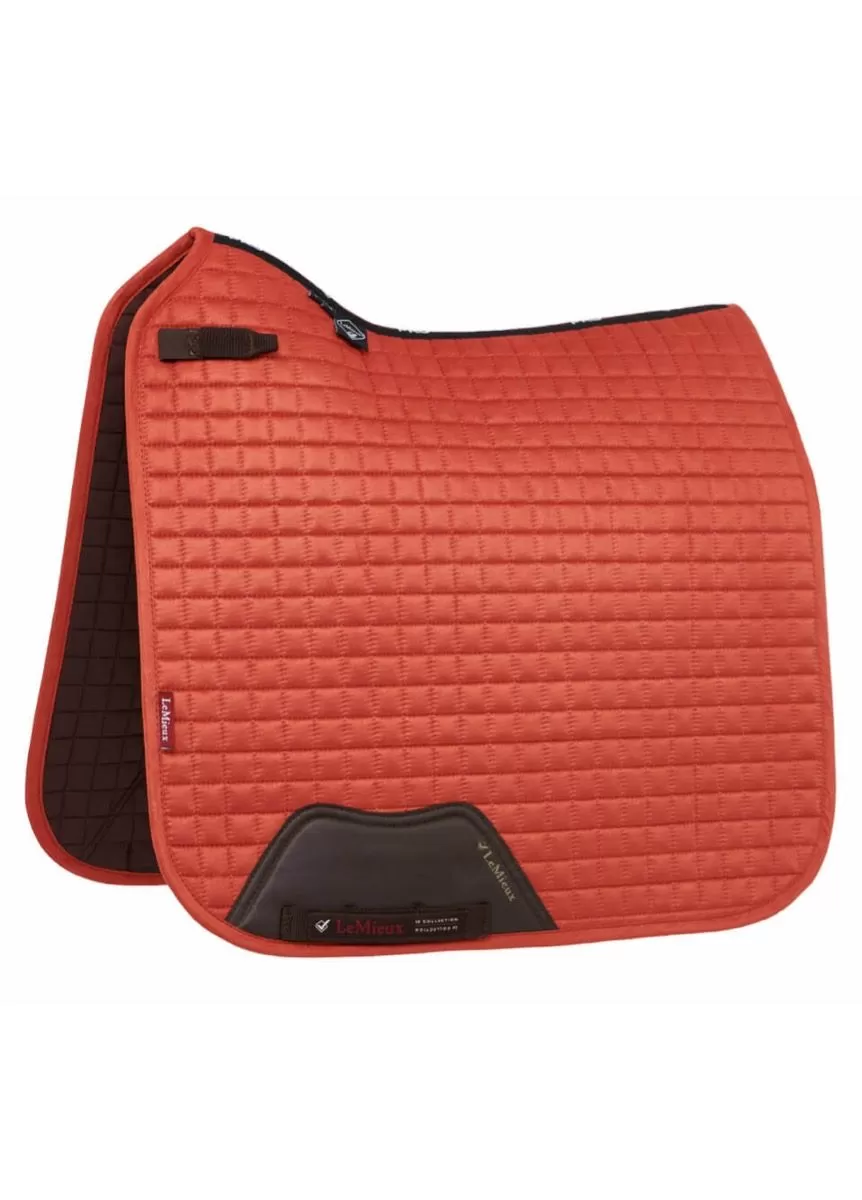 LeMieux Suede Dressage Square - Sienna 1 LeMieux Suede Dressage Square - Sienna