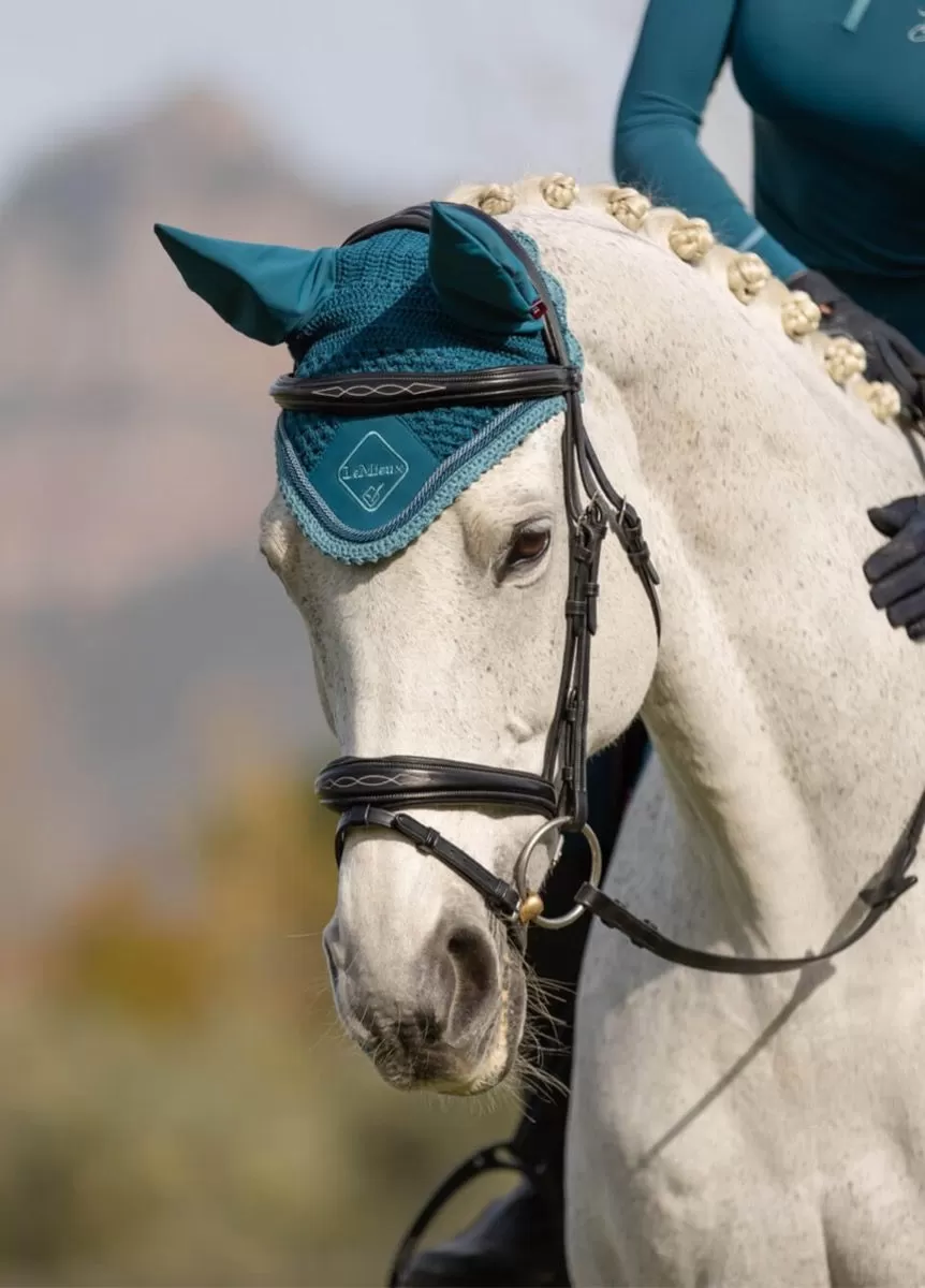 LeMieux Classic Fly Hood - Marine 2 LeMieux Classic Fly Hood - Marine - Image 2