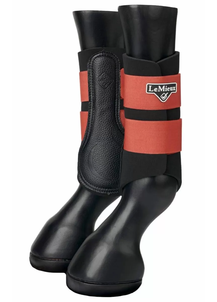 LeMieux Grafter Brushing Boots - Sienna 1 LeMieux Grafter Brushing Boots - Sienna