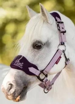 LeMieux Mini Vogue Headcollar & Leadrope - Fig