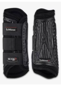 LeMieux Shoc Air XC Front Boots - Black