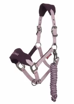 LeMieux Vogue Fleece Headcollar & Leadrope - Fig
