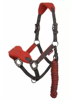 LeMieux Vogue Fleece Headcollar & Leadrope - Sienna