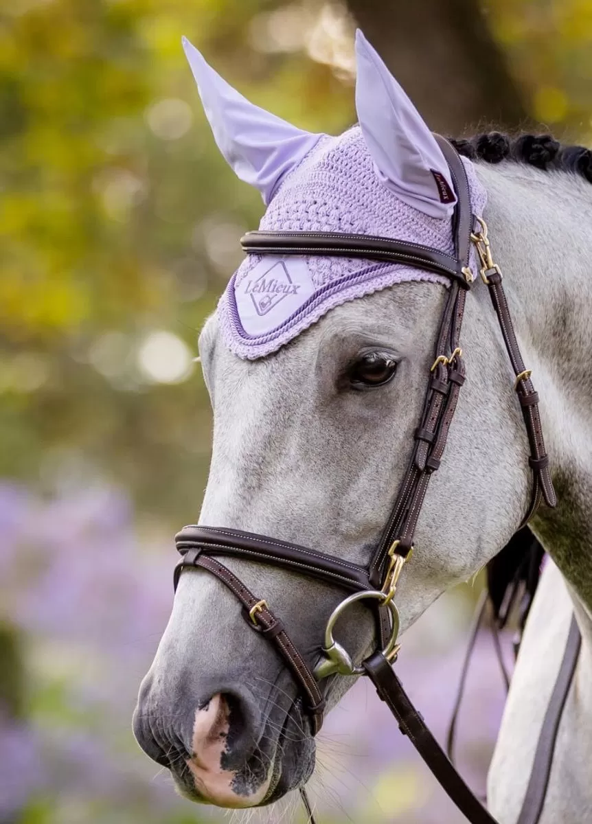 LeMieux Classic Fly Hood - Wisteria 2 LeMieux Classic Fly Hood - Wisteria - Image 2