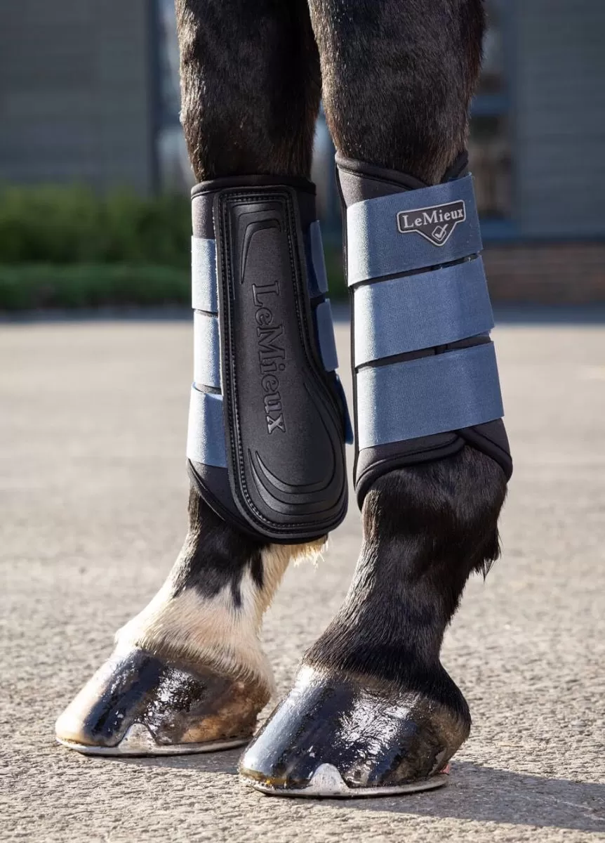 LeMieux Grafter Brushing Boots - Atlantic 2 LeMieux Grafter Brushing Boots - Atlantic - Image 2