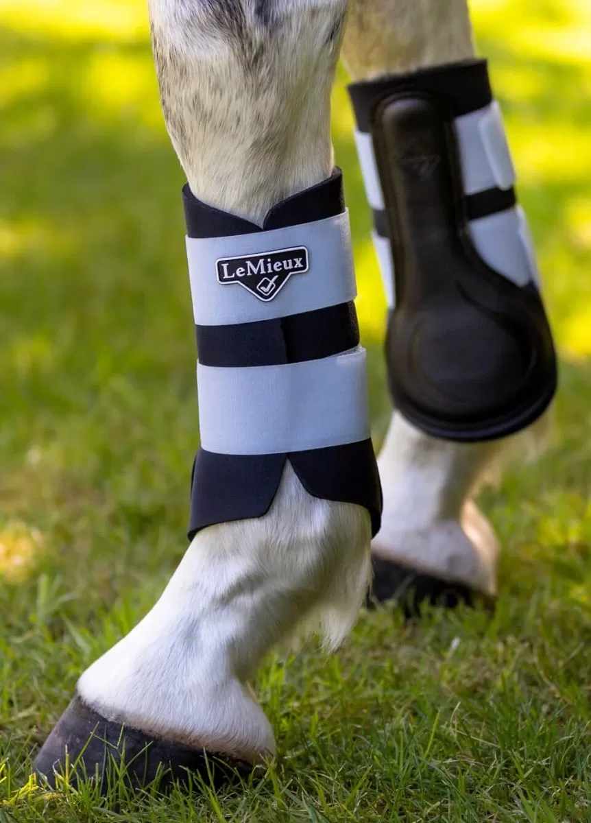 LeMieux Grafter Brushing Boots - Mist 2 LeMieux Grafter Brushing Boots - Mist - Image 2