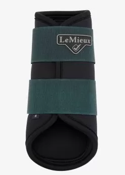 LeMieux Grafter Brushing Boots - Spruce -Equestrian Equipment Shop lm grafter spruce 3rdy