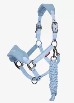LeMieux Vogue Fleece Headcollar & Leadrope - Mist