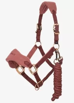 LeMieux Vogue Fleece Headcollar & Leadrope - Orchid