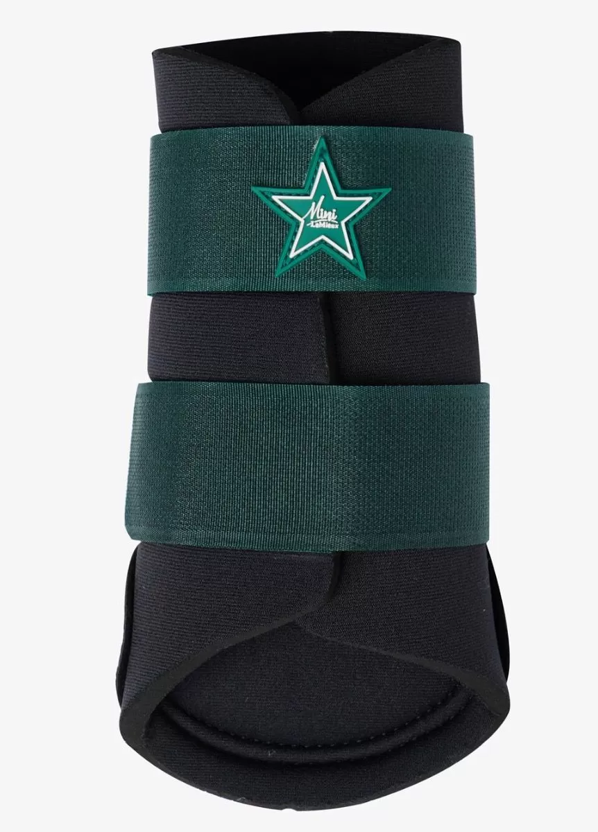 LeMieux Mini Brushing Boots - Spruce 1 LeMieux Mini Brushing Boots - Spruce