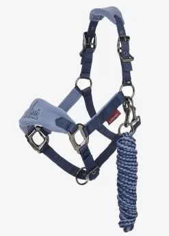 LeMieux Mini Vogue Headcollar & Leadrope - Indigo