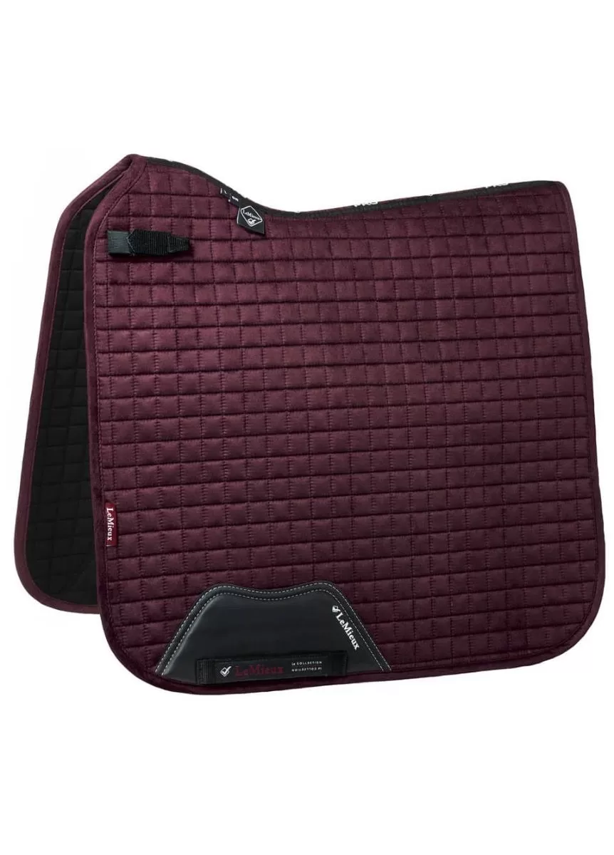 LeMieux Suede Dressage Square - Rioja 1 LeMieux Suede Dressage Square - Rioja
