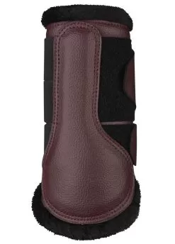 LeMieux Fleece Brushing Boots - Rioja -Equestrian Equipment Shop lmfleecebootrioja5rdy