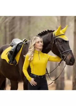 LeMieux Suede GP Square - Dijon -Equestrian Equipment Shop lmgpdijon3rdy