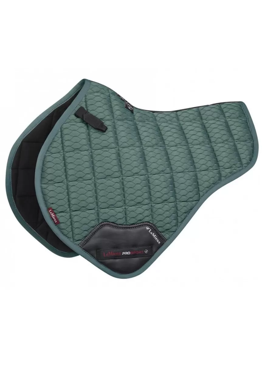 LeMieux Carbon Mesh CC Half Square - Sage 1 LeMieux Carbon Mesh CC Half Square - Sage