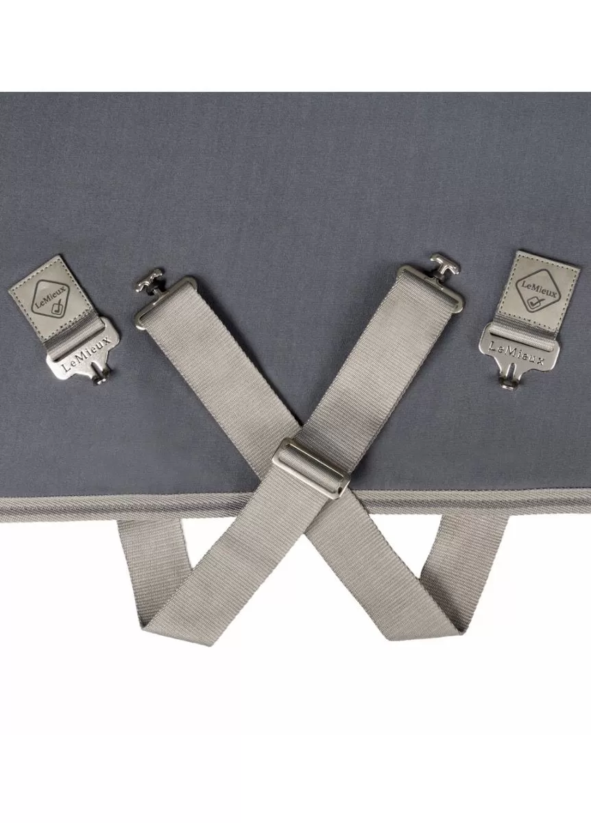 LeMieux Arika Jersey-Tek Fleece Rug - Grey 2 LeMieux Arika Jersey-Tek Fleece Rug - Grey - Image 2