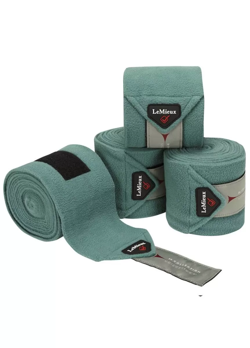 LeMieux Luxury Polo Bandages - Sage 1 LeMieux Luxury Polo Bandages - Sage