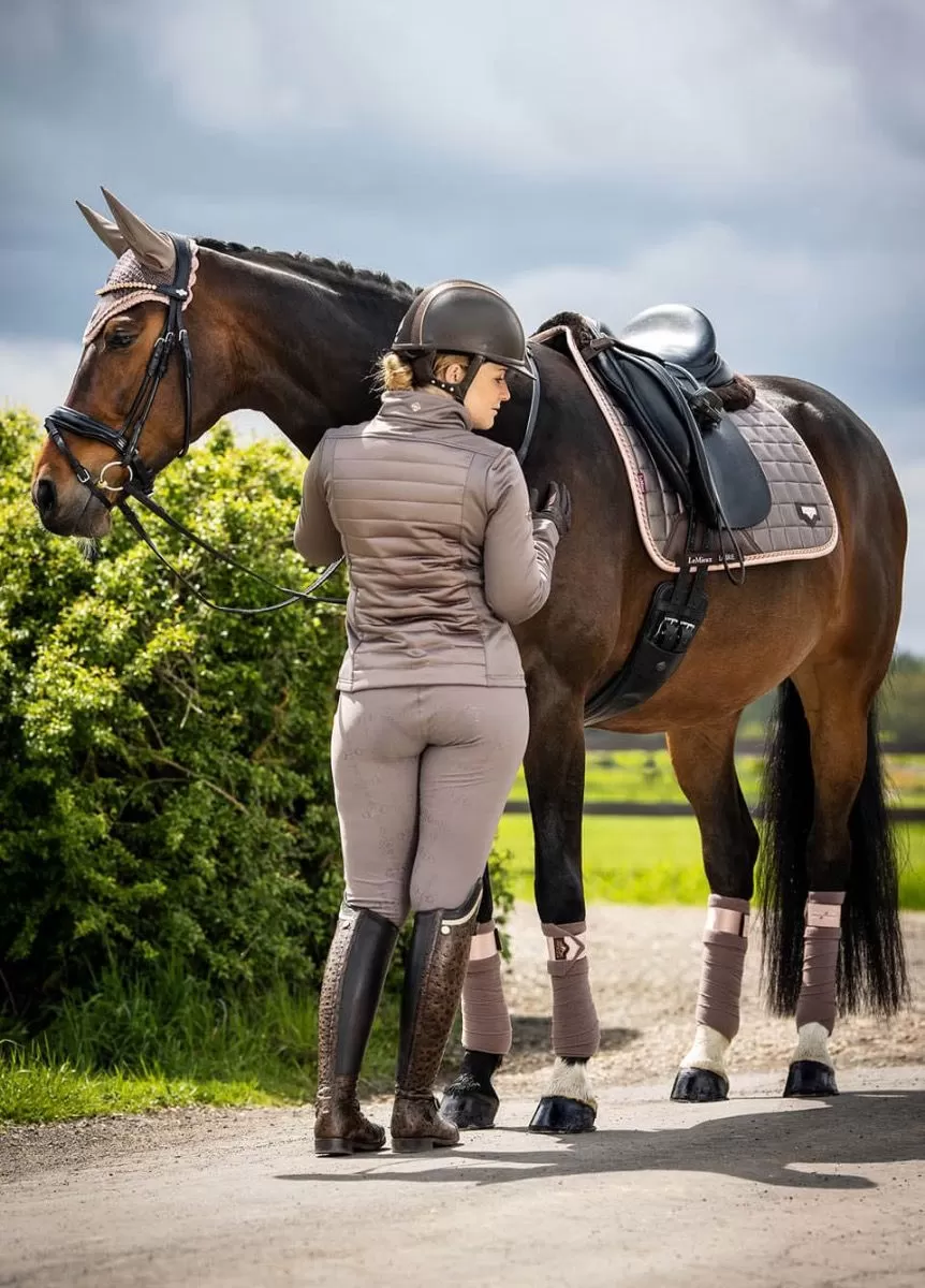 LeMieux Loire Polo Bandages - Truffle 2 LeMieux Loire Polo Bandages - Truffle - Image 2