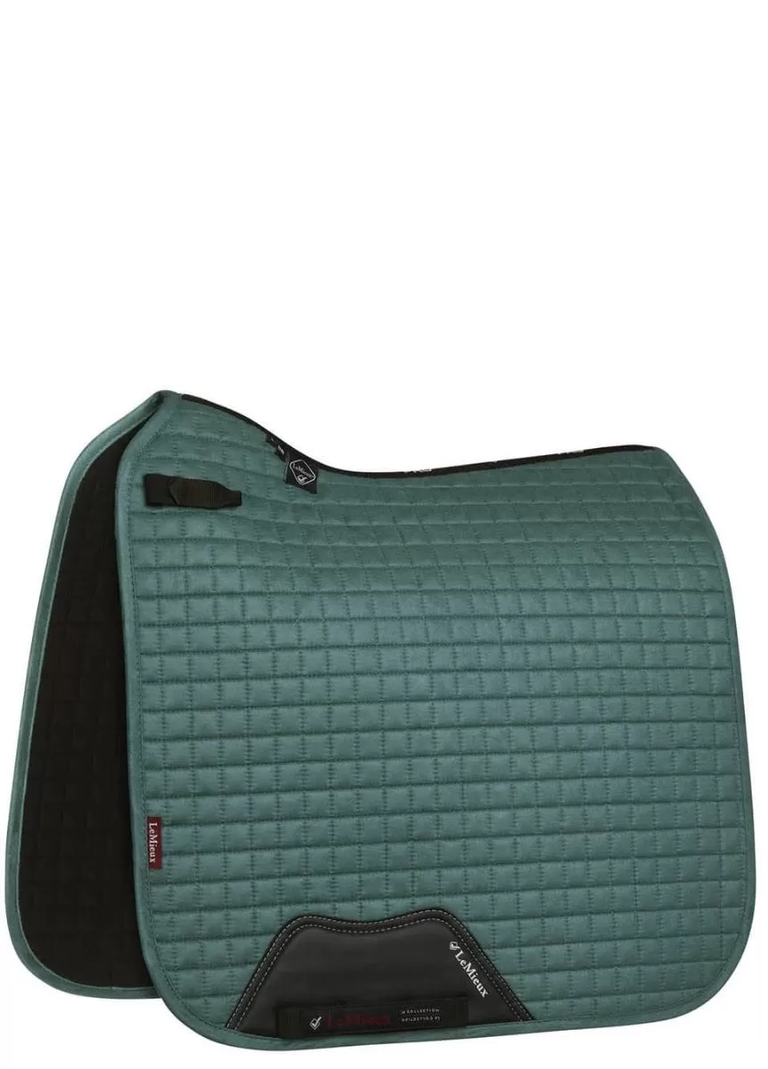 LeMieux Suede Dressage Square - Sage 1 LeMieux Suede Dressage Square - Sage