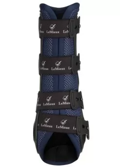 Lemieux Ultra Mesh Snug Boot (Pair) - Navy -Equestrian Equipment Shop lmultrameshsnugbootnavy10rdy