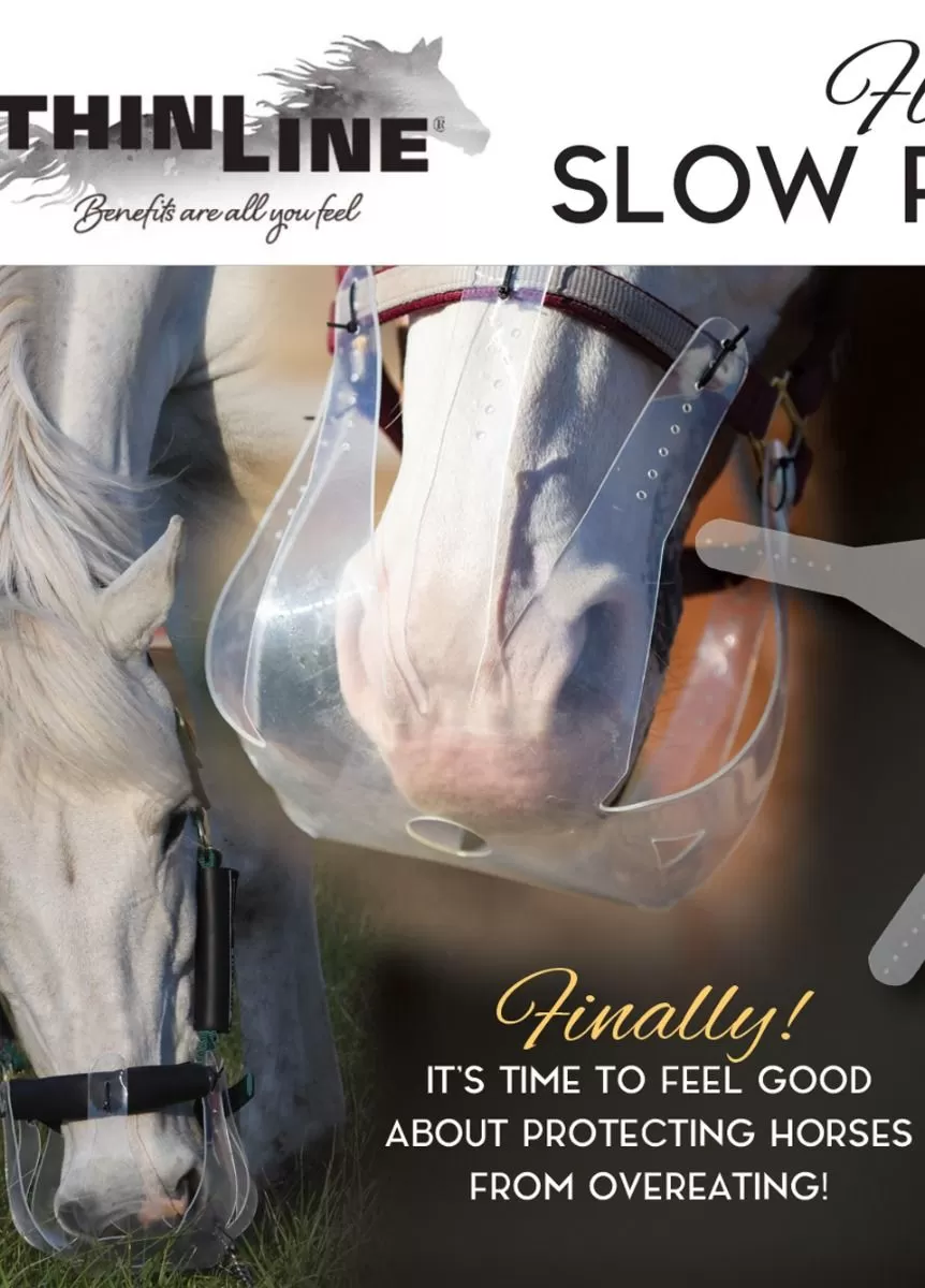 KM Elite ThinLine Flexible Filly Grazing Muzzle - Clear 3 KM Elite ThinLine Flexible Filly Grazing Muzzle - Clear - Image 3