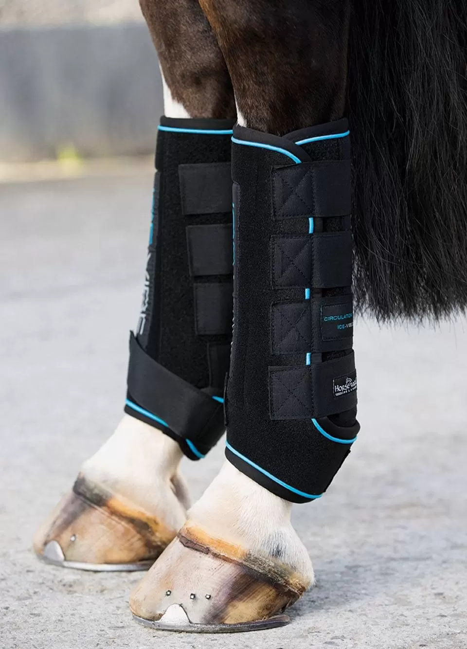 Ice-Vibe Boots - Black/Aqua 1 Ice-Vibe Boots - Black/Aqua
