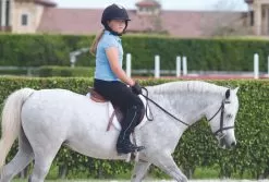 Ovation® Child's Elite Amara™ Ribbed Half Chaps -Equestrian Equipment Shop ovation childs amara half chaps lifestyle 39106.1549572194