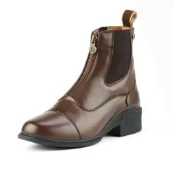 Ovation® Quantum Child's Zip Paddock Boots -Equestrian Equipment Shop ovation quantum childs zip paddock boot Brown 87650.1560969073