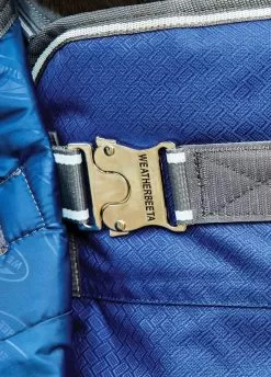 Weatherbeeta ComFiTec Premier Free II Detach-A-Neck Med - Dark Blue/Grey/White -Equestrian Equipment Shop premiergeatures3rdy