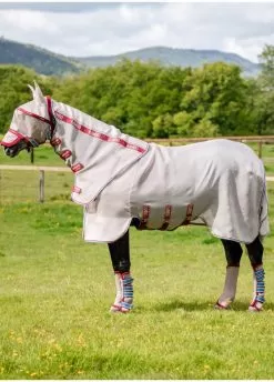 Rambo Protector Disc Front - Oatmeal/Cherry 11 Rambo Protector Disc Front - Oatmeal/Cherry -Equestrian Equipment Shop rambo protector oatmeal cherry 6rdy