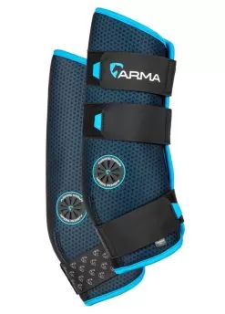 Shires Arma Magnetic Boots - Black/Blue