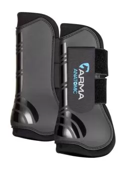 Shires Arma Tendon Boots - Black/Black