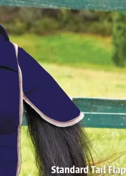 Weatherbeeta Comfitec Essential Combo Heavy Turnout- Iron Flame -Equestrian Equipment Shop standardtailflape