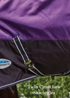 Weatherbeeta ComFiTec Plus Dynamic Combo Medium/Lite Turnout - Teal/Cer/Yell -Equestrian Equipment Shop twinsurcingls 5