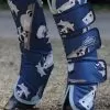 Weatherbeeta 1200D Wide Tab Long Travel Boots - Raccoon Print