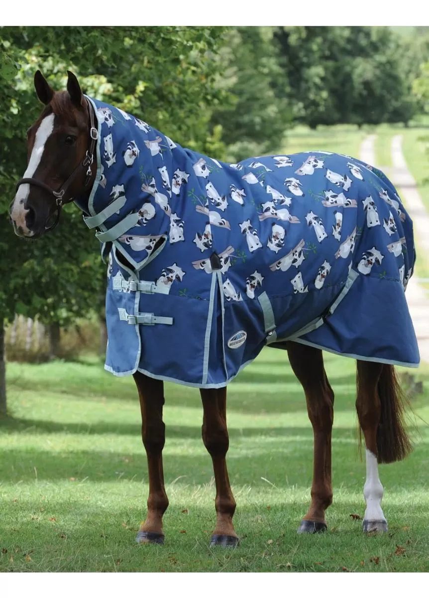 Weatherbeeta ComFITec Essential Combo Neck Medium - Raccoon Print 1 Weatherbeeta ComFITec Essential Combo Neck Medium - Raccoon Print