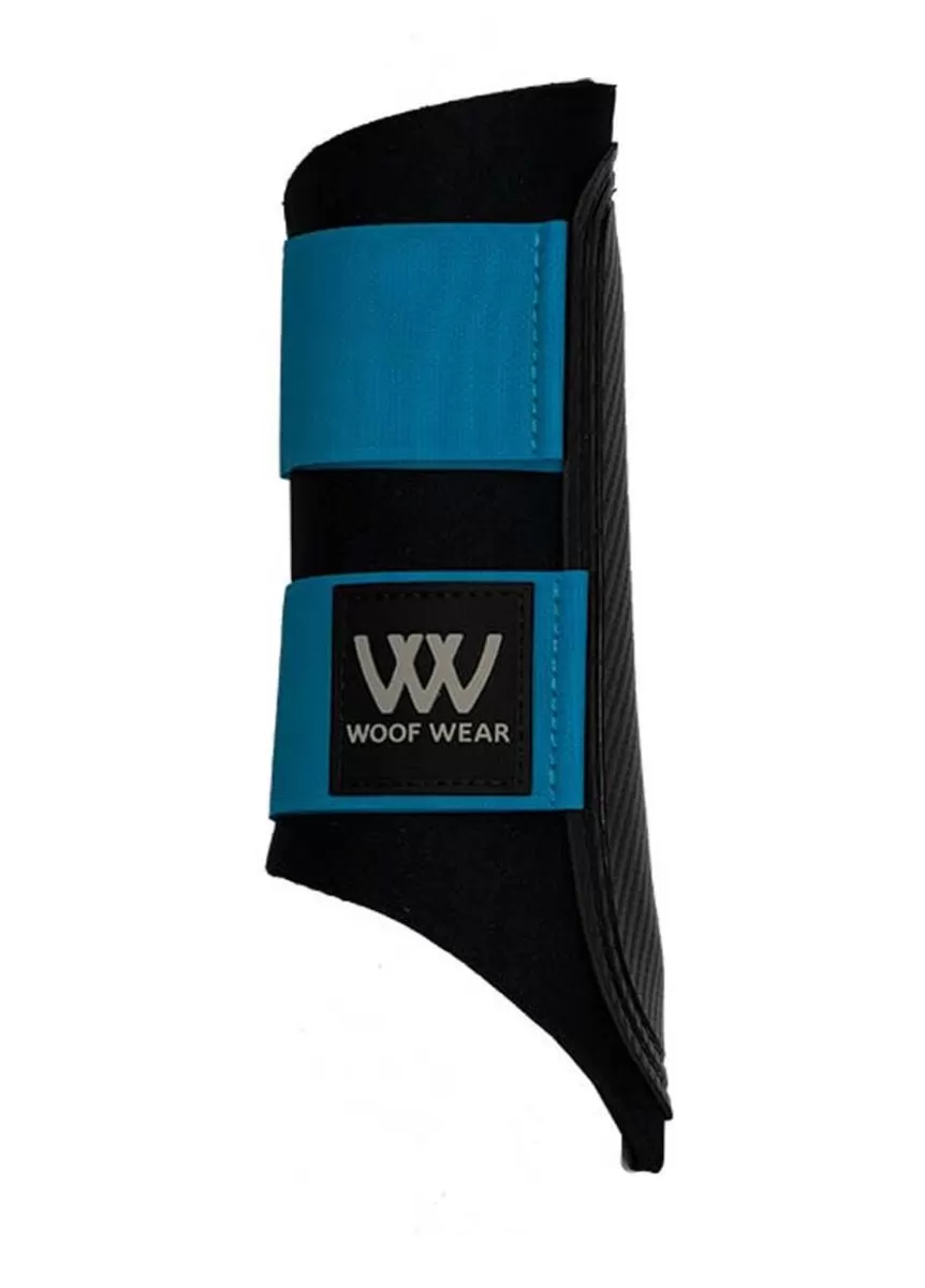 Woof Wear Club Brushing Boots - Black/Ocean 1 Woof Wear Club Brushing Boots - Black/Ocean