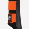 Woof Wear Club Brushing Boots - Black/Orange